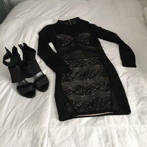 Sexy Lace Black Dress